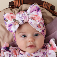 Snuggle Hunny Topknot Oversized Bow- Blushing Beauty