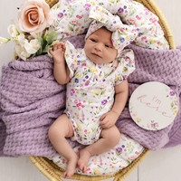 Snuggle Hunny Short Sleeve Bodysuit - Gracie