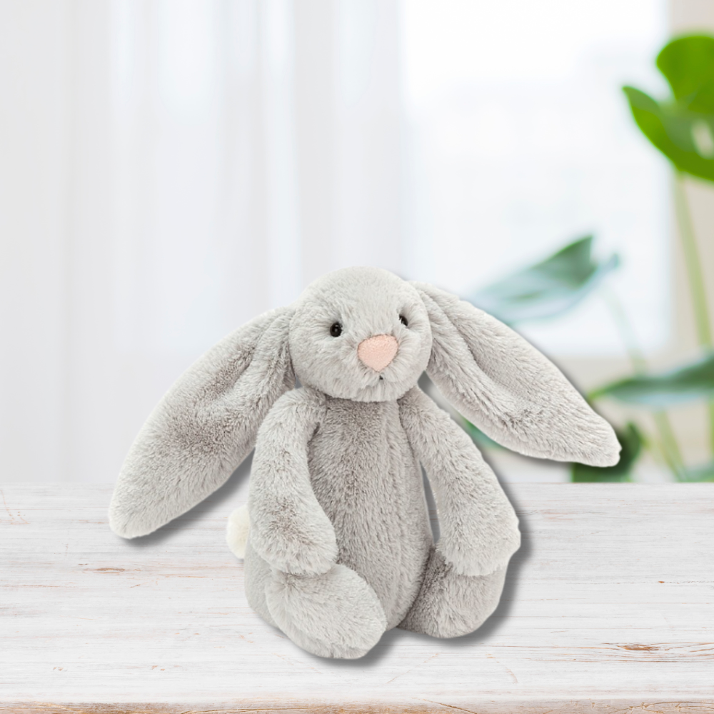 Personalised Jellycat Bunny SMALL - Silver