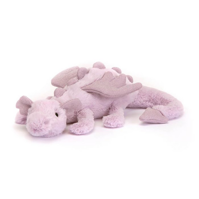 Jellycat Little Lavender Dragon - 30cm