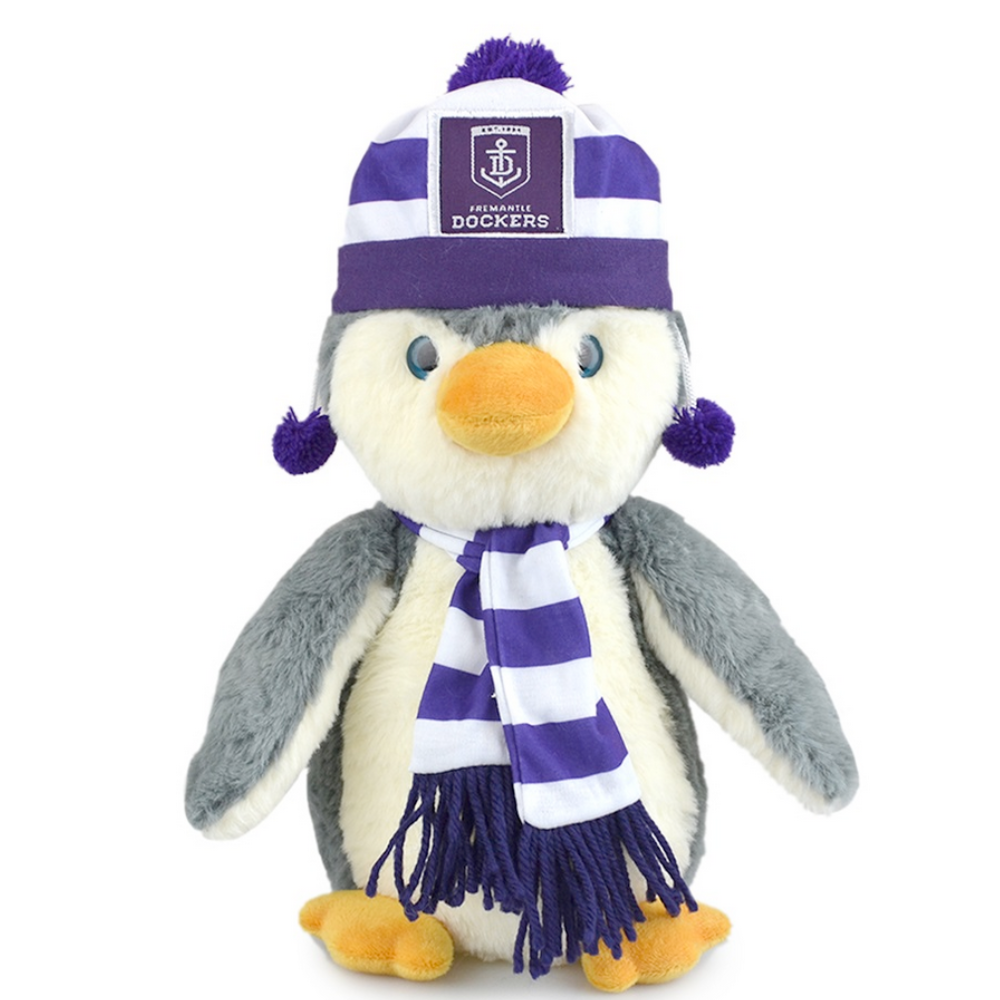 AFL Penguin Plush Toy - Freo Dockers