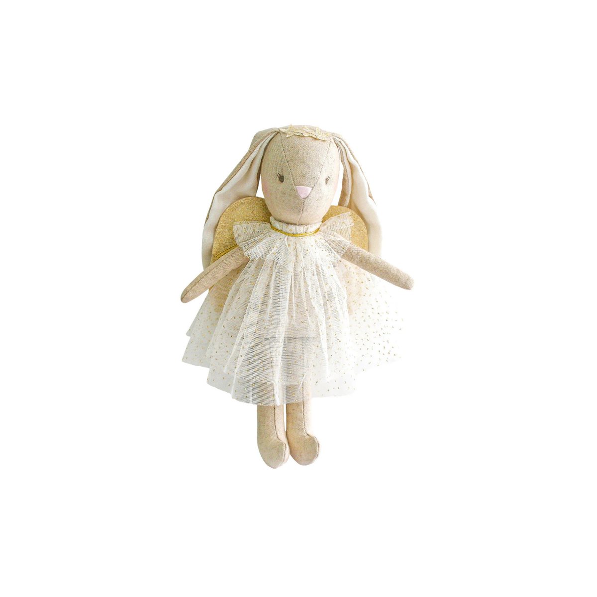 Personalised Alimrose Ivory Mini Angel Bunny