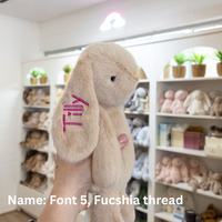 Personalised Snuggle Bunnies - Caramel 30cm
