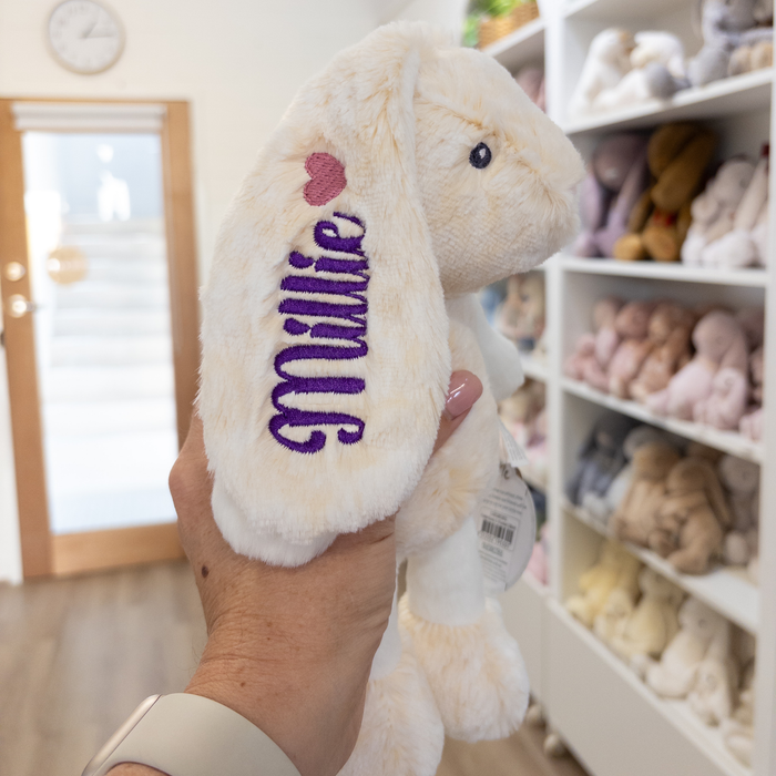 Pre-Stitched "Millie" Bunny - Small Cream Frankie Bunnies