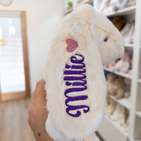 Pre-Stitched "Millie" Bunny - Small Cream Frankie Bunnies