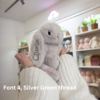 Personalised Mum & Bub Gift Hamper - Beige Snuggle Bunny