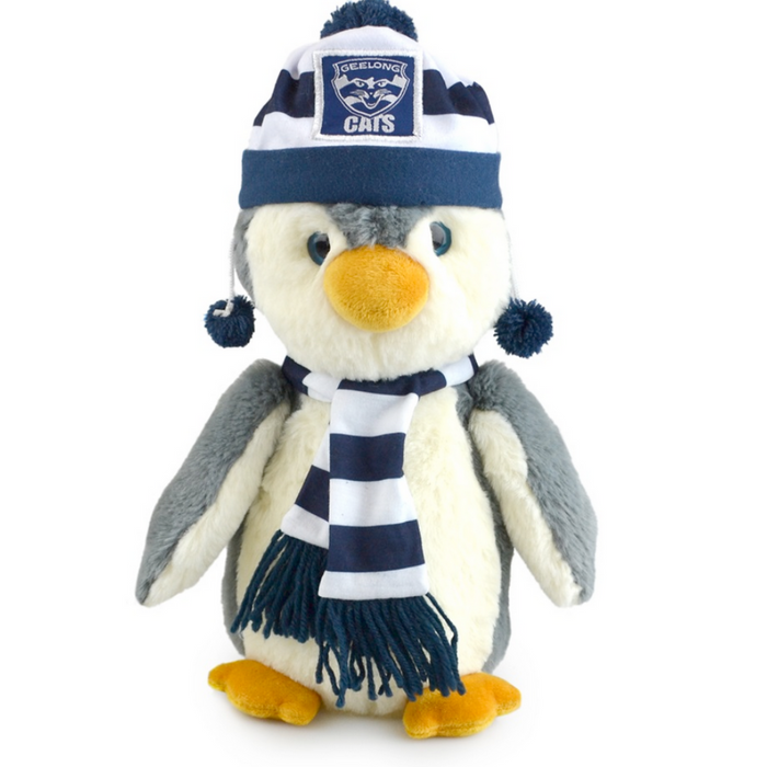 AFL Penguin Plush Toy - Geelong Cats