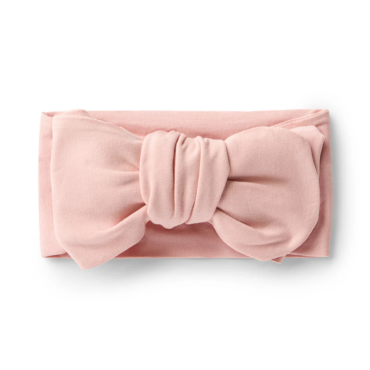 Snuggle Hunny Topknot Oversized Bow- Lullaby Pink
