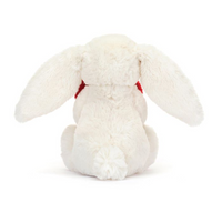 Personalised Cream Jellycat Bunny - Heart (small)