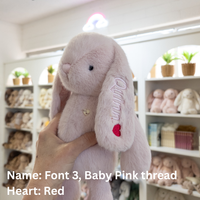 Personalised Bunny & Blanket Gift Hamper - Blossom & Bow
