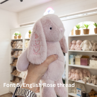 Personalised Bunny & Blanket Baby Gift Hamper - Blossom