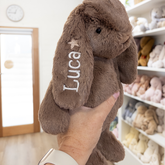 Pre-Stitched "Luca" Bunny - Spice Snuggle Bunnies