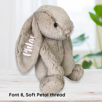 Personalised Jellycat Bashful Bunny - Beige (Medium)