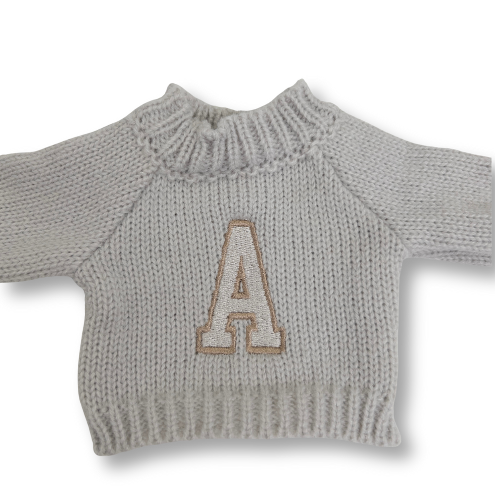 Personalised Bunny Jumper - Grey (MEDIUM)
