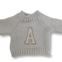 Personalised Bunny Jumper - Grey (MEDIUM)