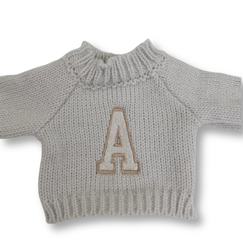 Personalised Bunny Jumper - Grey (MEDIUM)