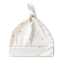 Snuggle Hunny Jersey Organic Knotted Beanie | Stardust