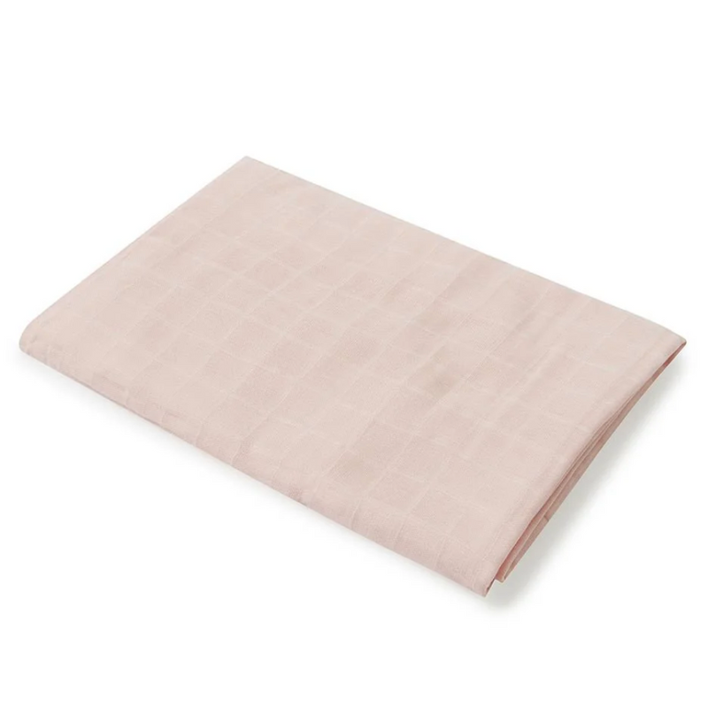 Snuggle Hunny Organic Muslin Wrap | Musk Pink