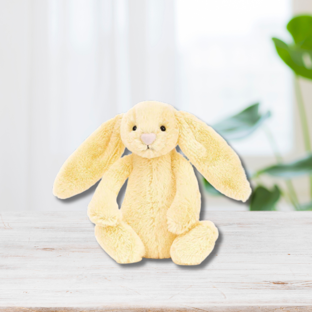 Personalised Jellycat Bunny - Lemon SMALL
