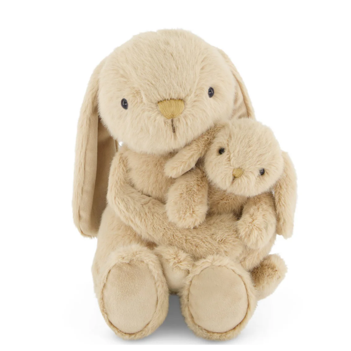 Personalised Snuggle Bunnies - Frankie the Hugging Bunny - Caramel