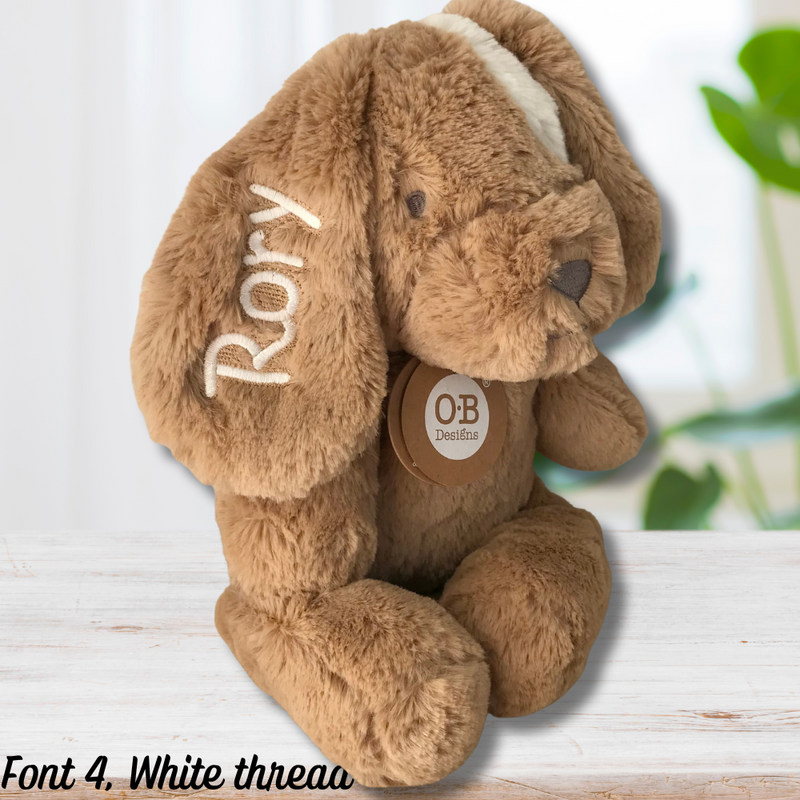 Personalised Duke Dog - Taupe