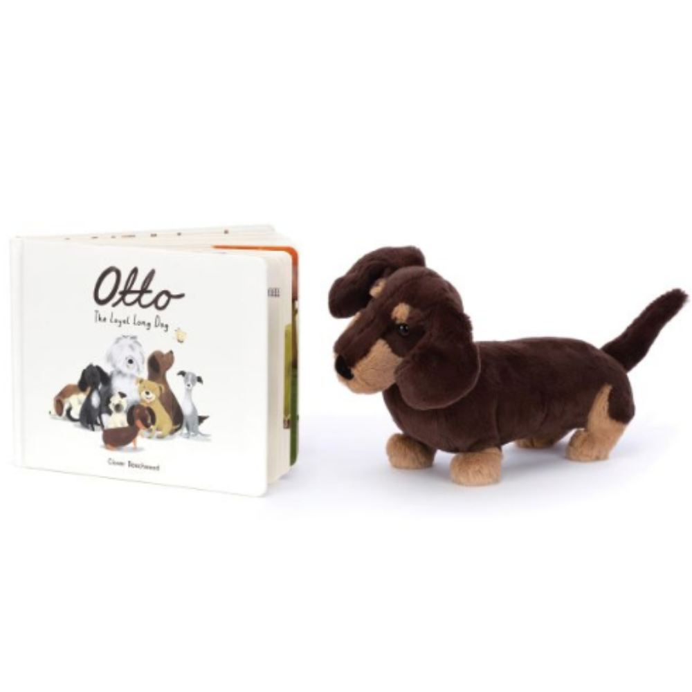 Jellycat Book - Otto The Loyal Long Dog