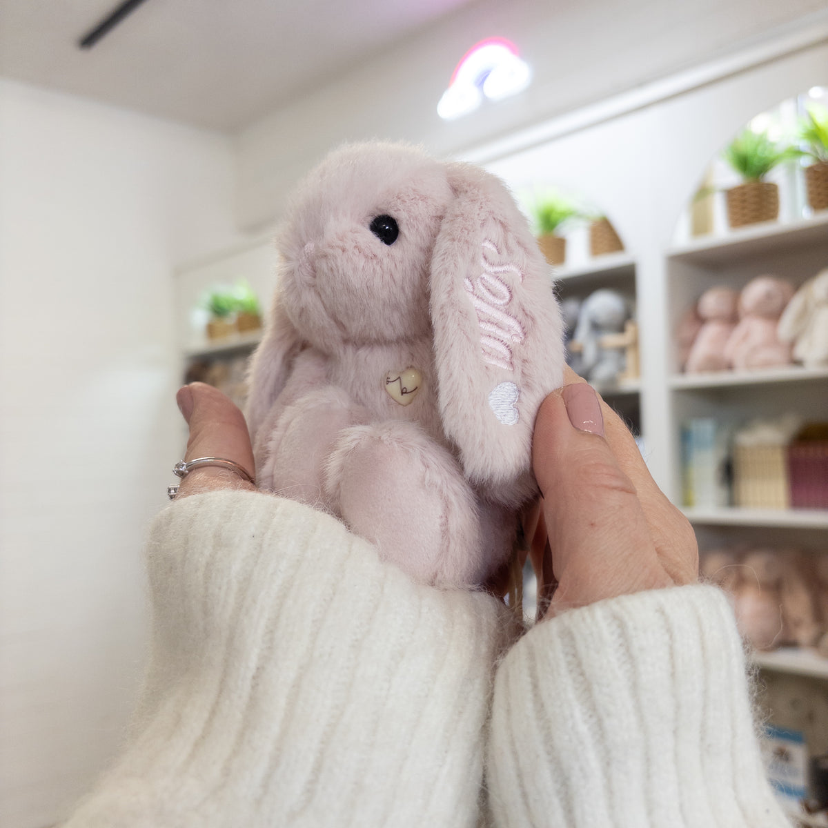 Personalised Snuggle Bunnies - Blossom 15cm