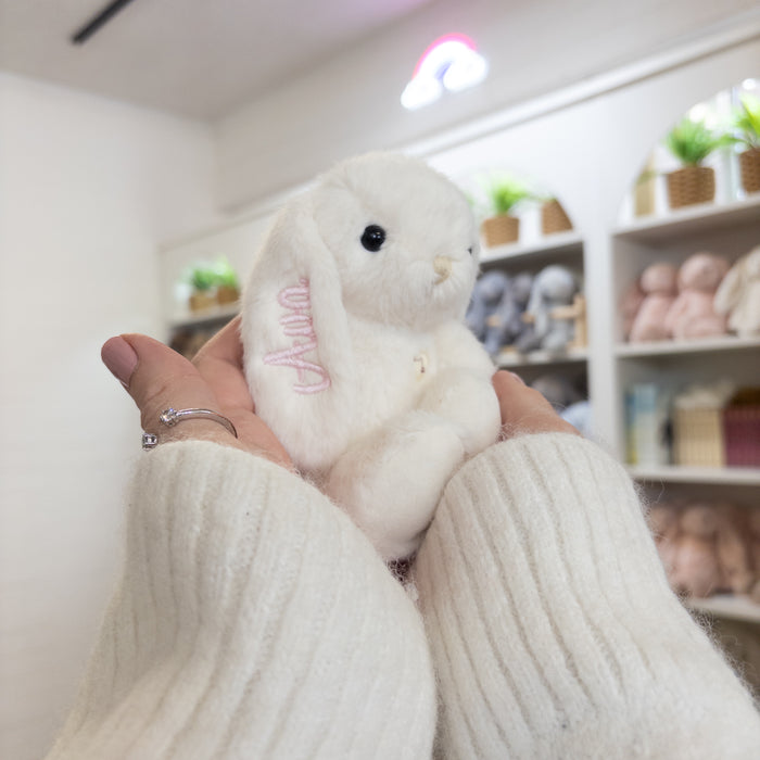 Personalised Snuggle Bunnies - Marshmallow 15cm