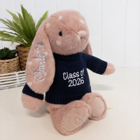 Personalised Graduation Bunny & Jumper - Little Love