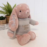 Personalised Graduation Bunny & Jumper - Little Love