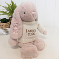 Personalised Graduation Bunny & Jumper - Blossom