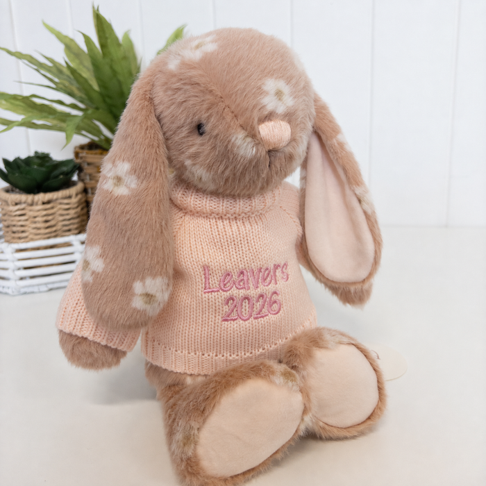 Personalised Graduation Bunny & Jumper - Rosie