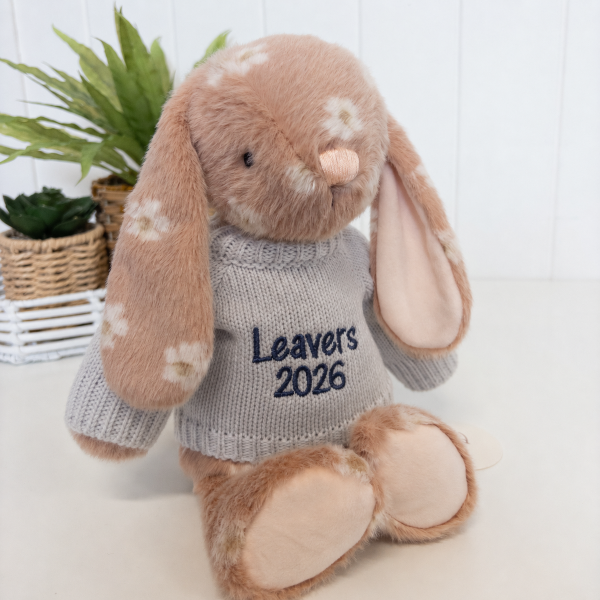 Personalised Graduation Bunny & Jumper - Rosie