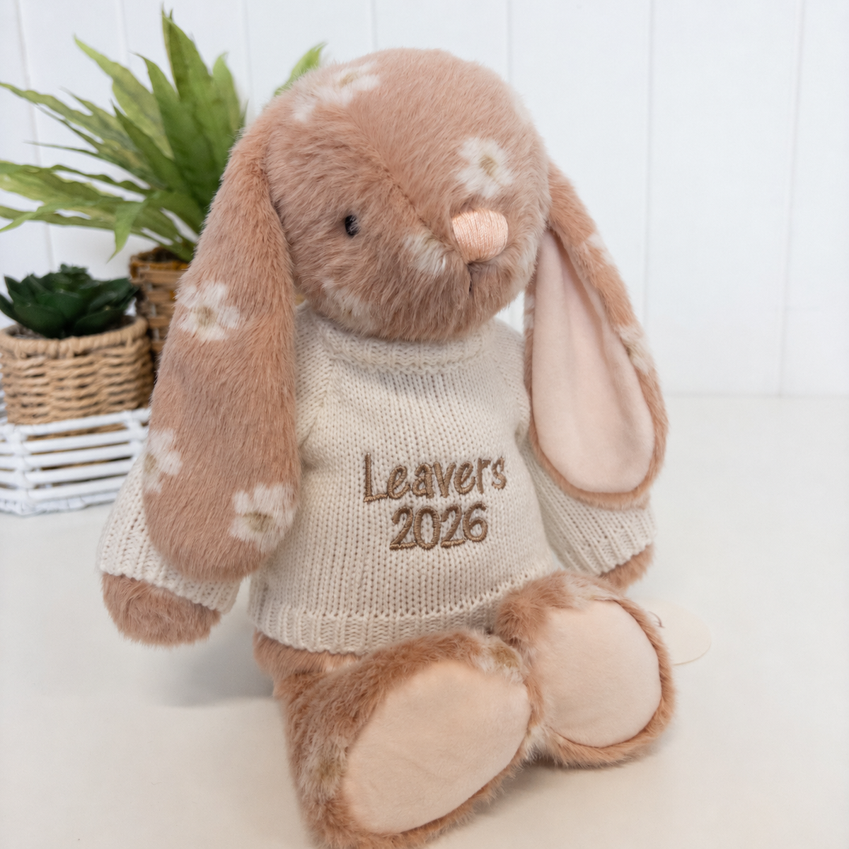 Personalised Graduation Bunny & Jumper - Rosie