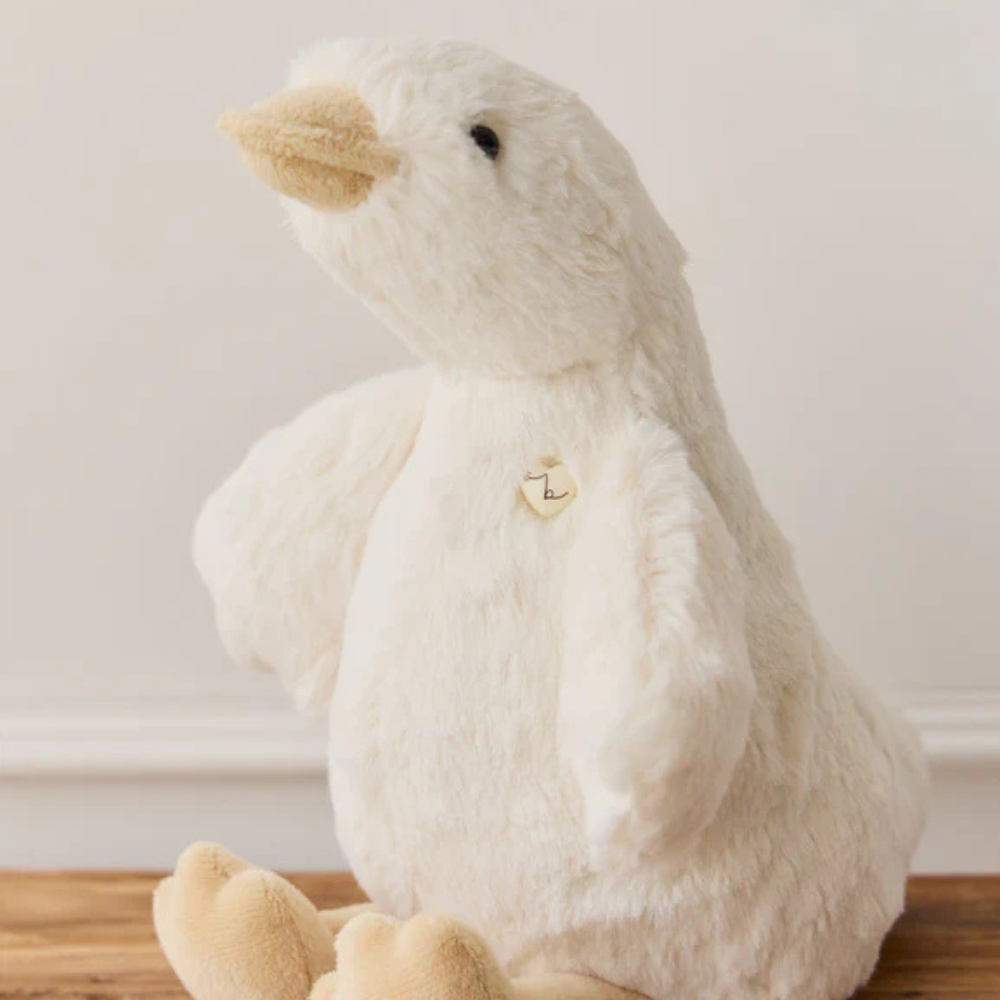 Personalised Jamie Kay Snuggle Bunnies - Rose the Duck 23cm