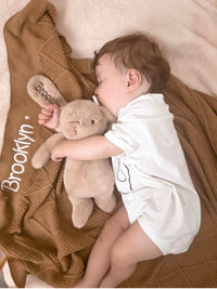 Personalised Snuggle Bunnies - Caramel 30cm