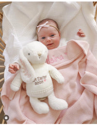 Personalised Snuggle Bunnies - Marshmallow 30cm