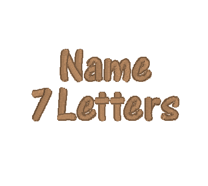 Name - Max. 7 letters