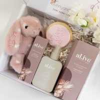 Personalised Mum & Bub Gift Hamper - Little Love Snuggle Bunny