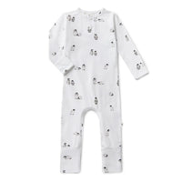 Snuggle Hunny Organic Growsuit | Penguin