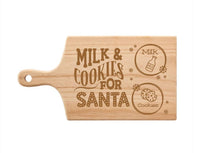 Santa Milk & Cookies Serving Board (AVAILABLE 1 NOV 24