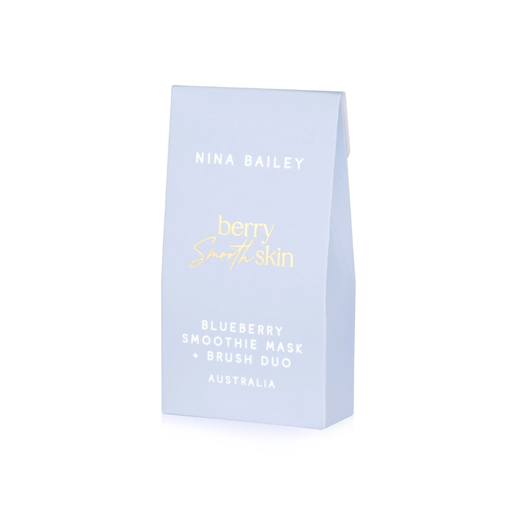 Nina Bailey | Blueberry Smoothie Mask & Brush Duo