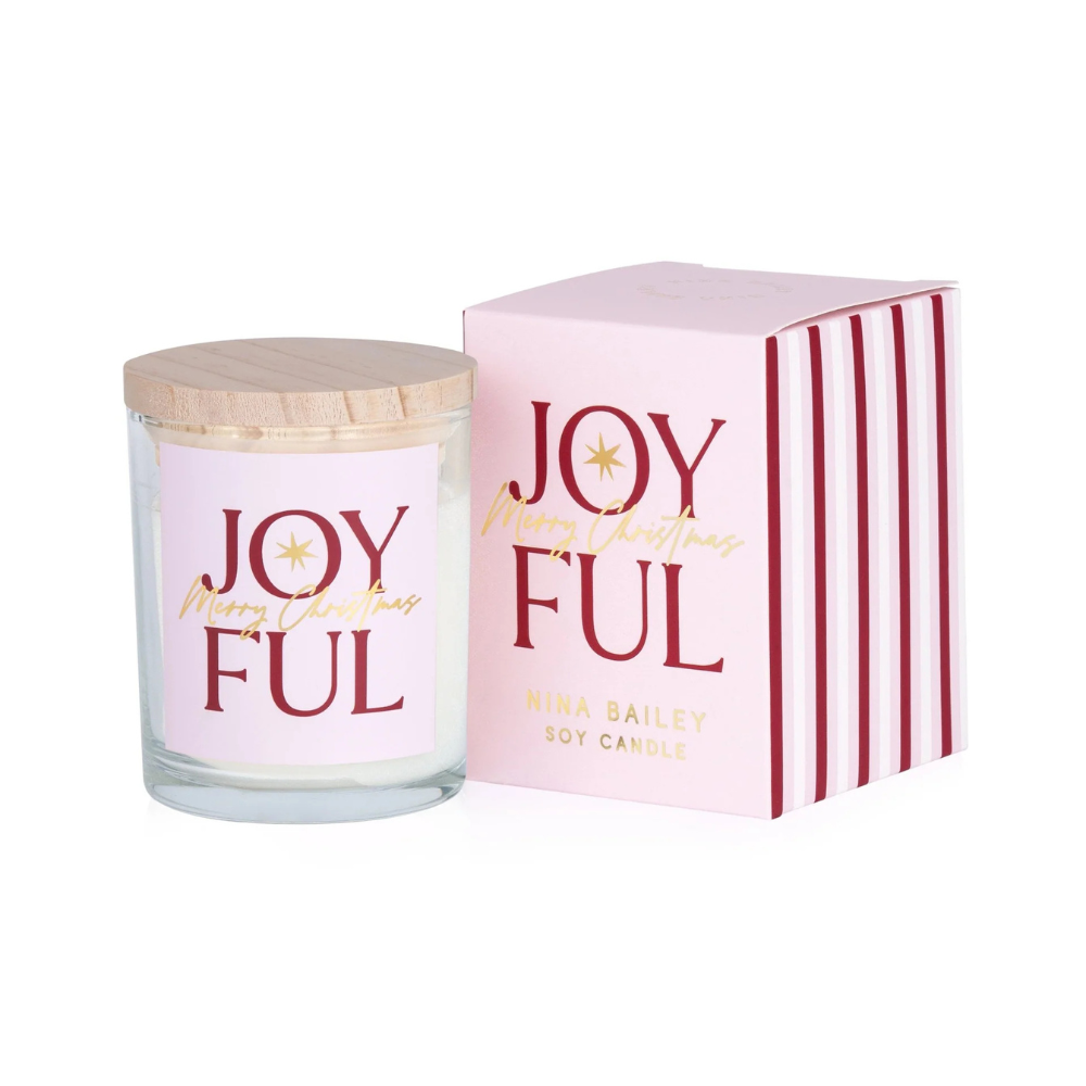 Nina Bailey | Joyful Blackberry & Vanilla Soy Candle