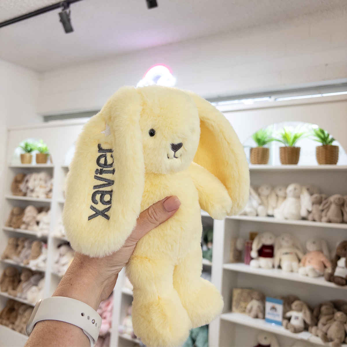 NEW Personalised OB Designs Bunny -  Sunny Hopscotch (Small)