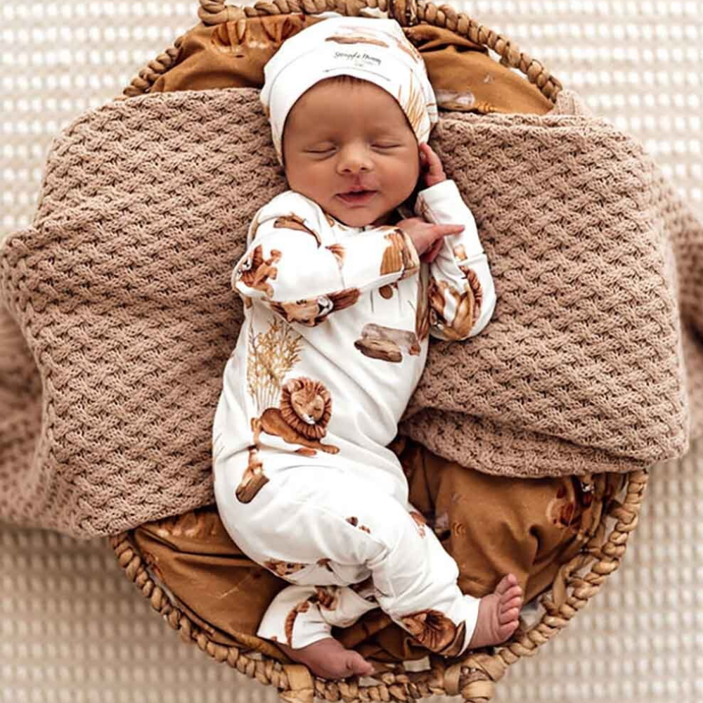 Hello Baby Boy Gift Box - Beige Lion