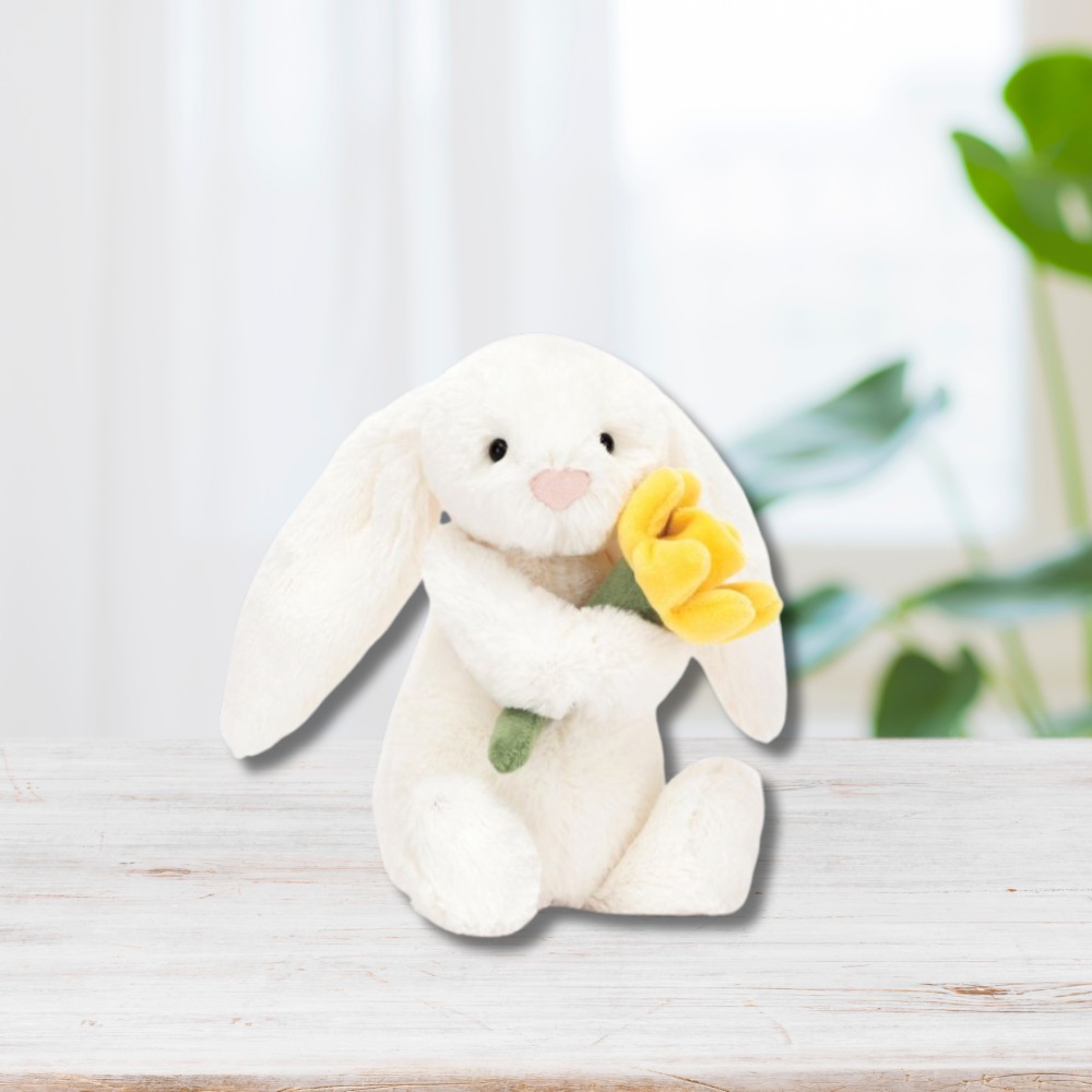 Personalised Jellycat Bunny - Daffodil SMALL