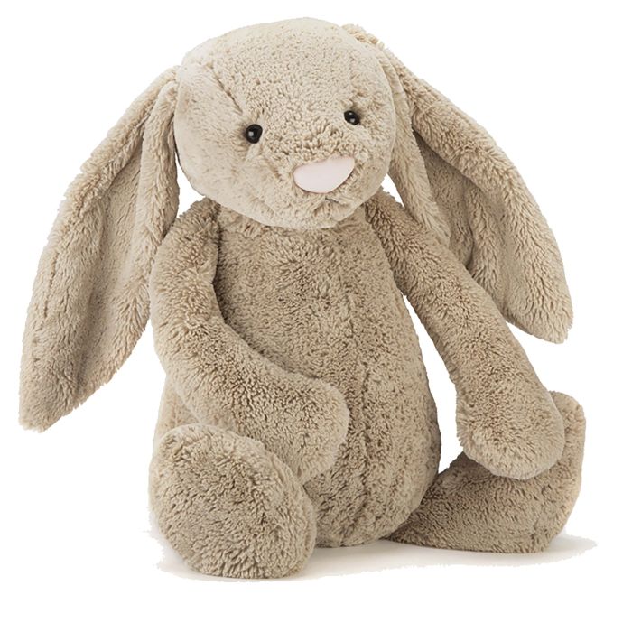 Personalised Jellycat Bunny - Beige (Really Big)