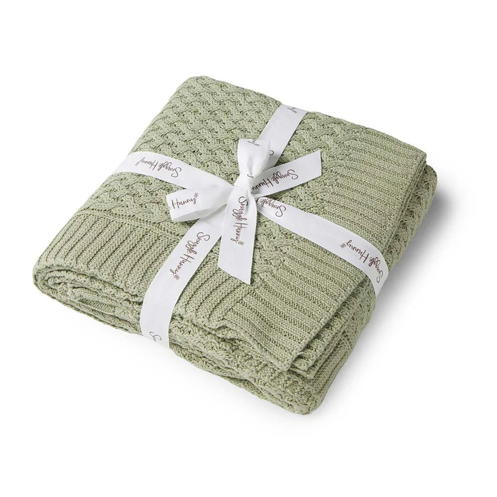 Snuggle Hunny - Personalised Knit Blanket | Dewkist