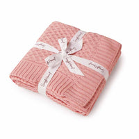 Snuggle Hunny - Personalised Knit Blanket | Rosa