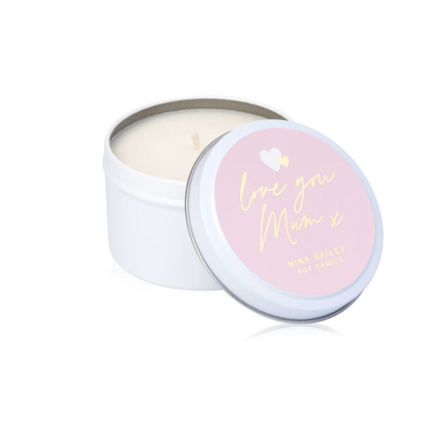 Love You Mum Soy Candle - Lychee Peony